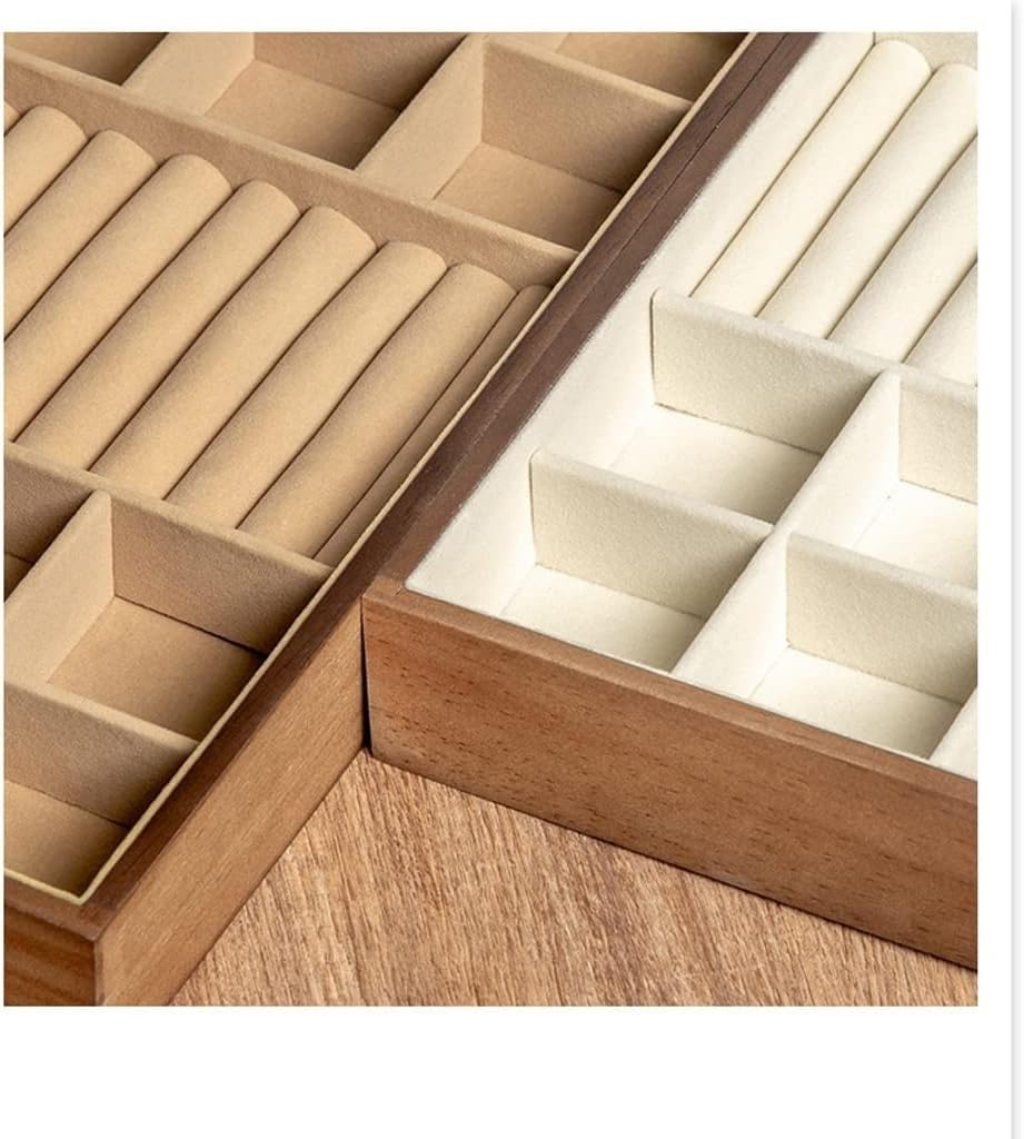 Scatola portaoggetti multistrato in legno, elegante organizer compatto per casa e ufficio, perfetta per accessori da scrivania, artigianato, piccoli oggetti e gestione del disordine