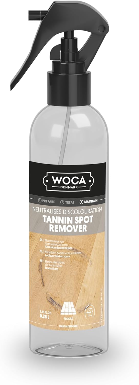 WOCA Denmark Tannin Spot Remover Removes Black Stains and Rings On