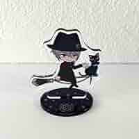 Amazon.co.jp: 魔法使いの約束まほやく オーエン 黒猫 アクスタ