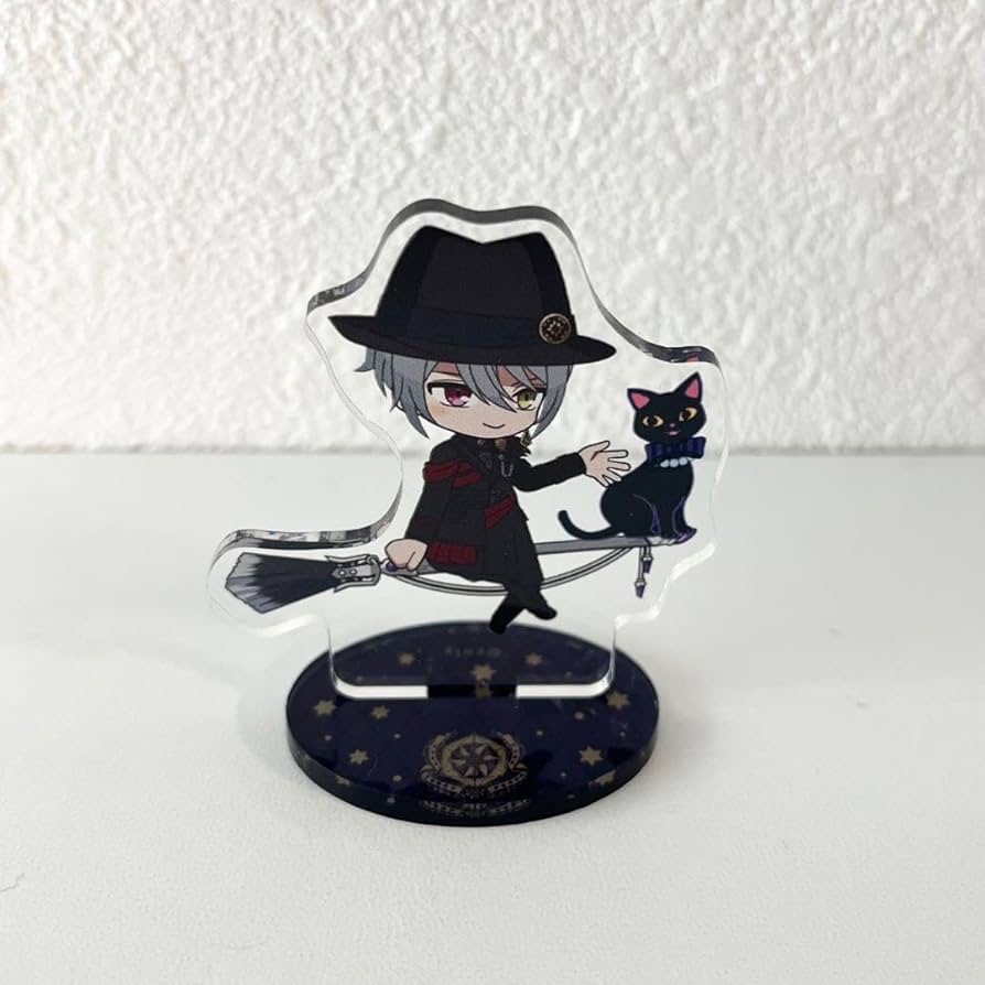 Amazon.co.jp: 魔法使いの約束まほやく オーエン 黒猫 アクスタ