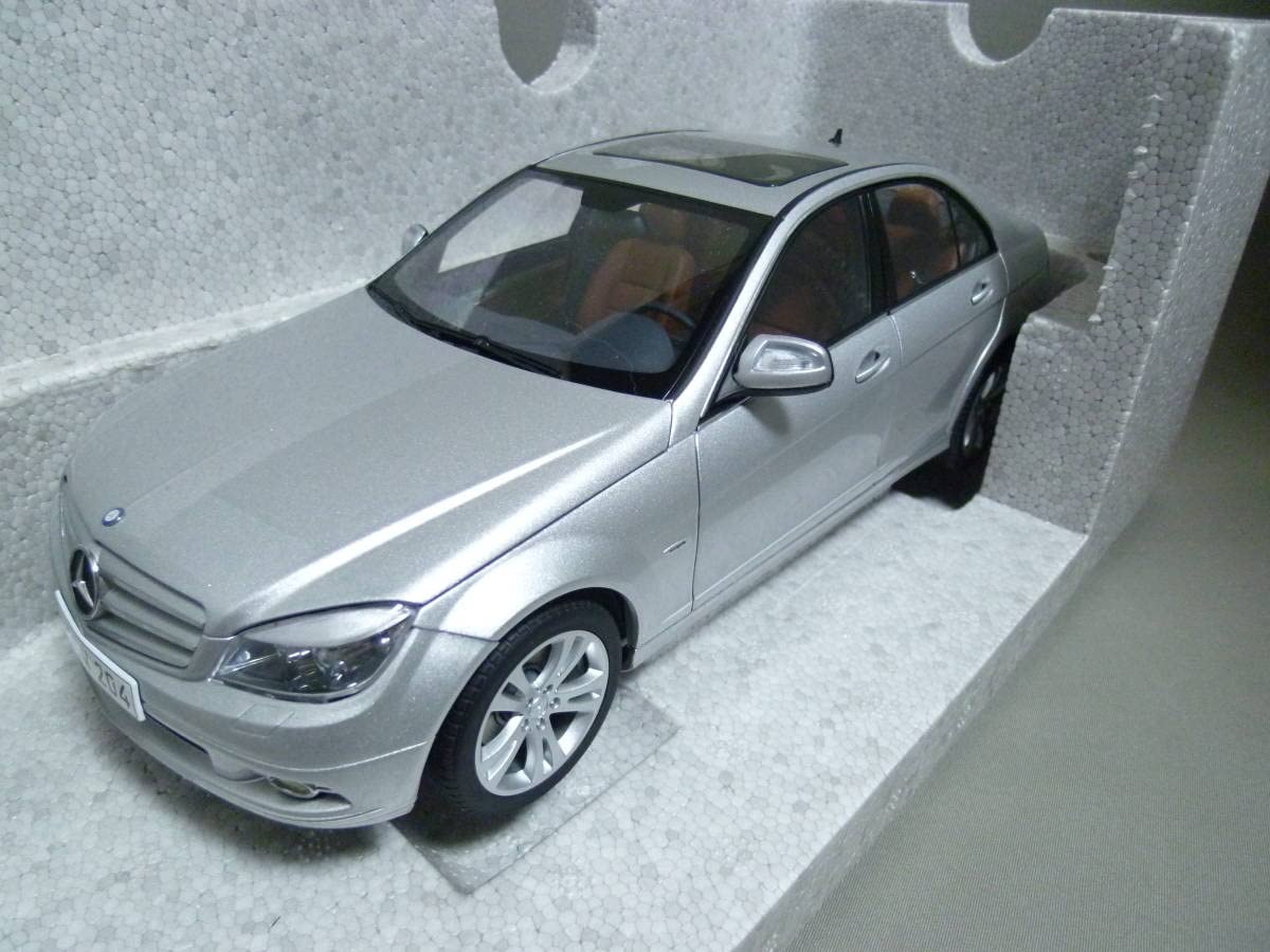 Amazon | Aa 1/18 メルセデス ベンツ Cクラス W204 シルバー オート