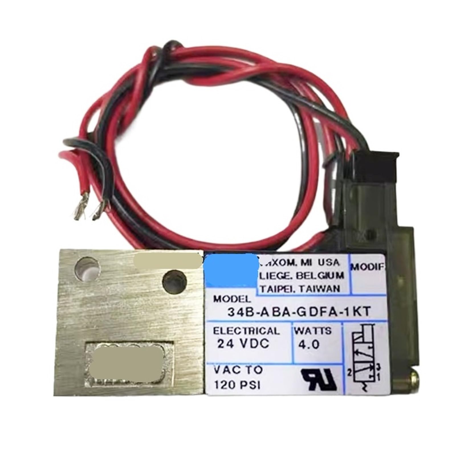 Électrovanne 34B-ABA-GDFA-1KT pour éviter les pertes de pression de vos circuits