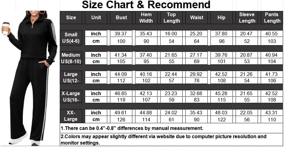 Yiershu Lounge Sets for Women 2025 Sweatsuits 2 Piece Outfit Tracksuit Matching Set Wide Leg Sweatpant - Image 4