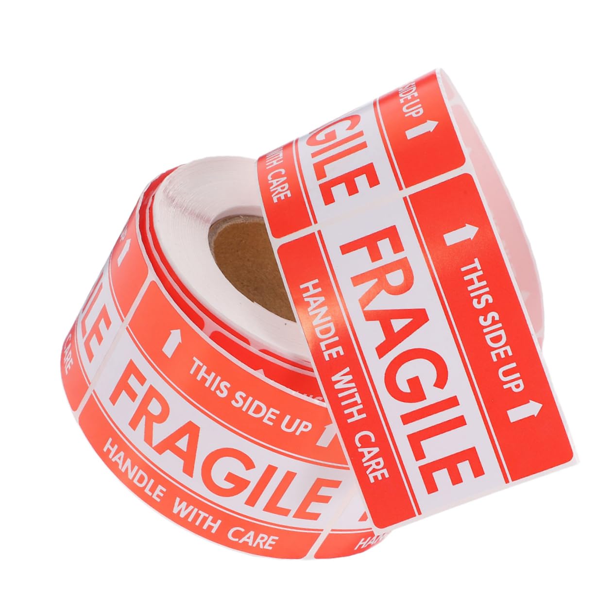 DOITOOL Fragile Sticker Roll High Adhesive Handle with Care Labels for Shipping and Moving Self Adhesive Packing Stickers for Boxes and Warehouse Use