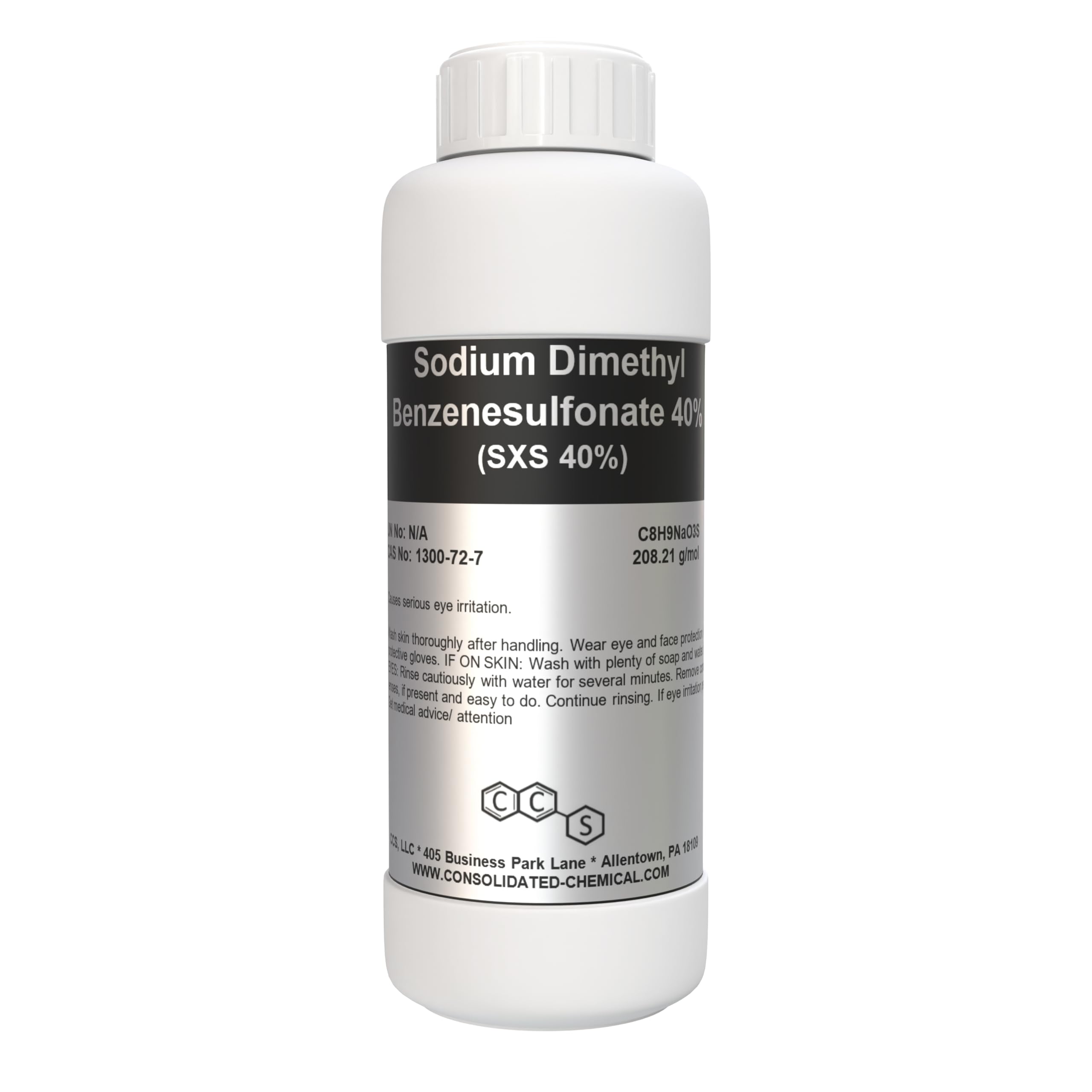Sodium Dimethyl Benzenesulfonate 40% (SXS 40%) – High-Quality Surfactant & Wetting Agent for Industrial Applications - 500mL (16 Fl Oz)