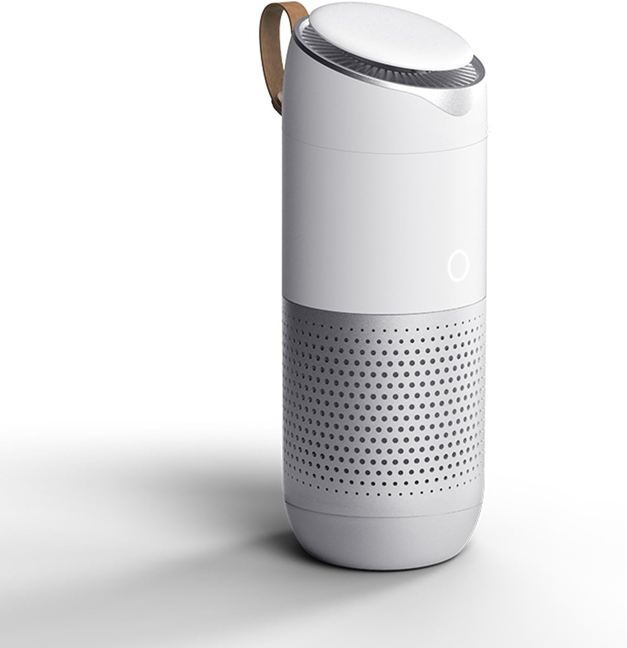 autowit Fresh Mini Car Air Purifier True HEPA Filter, Captures PM2.5, Smoke, Allergens, Pet Odors, Mold, Dust, Charcoal Air Purifier Car, Air Ionizer Freshener, Personal Office & Desk