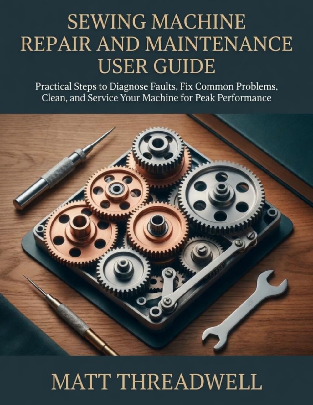 SEWING MACHINE REPAIR AND MAINTENANCE USER GUIDE: Practical Steps to Diagnose Faults, Fix Common Problems, Clean, and Service Your Machine for Peak Performance