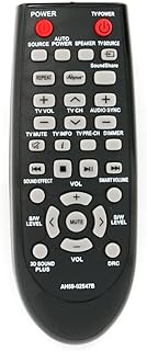 New AH59-02547B Replacement Soundbar Remote Control fit for Samsung Sound Bar HW-F450/ZA HW-F450 PS-WF450 HWF450ZA HWF450 PSWF450 AH68-02644D-00 HW-F450/ZC