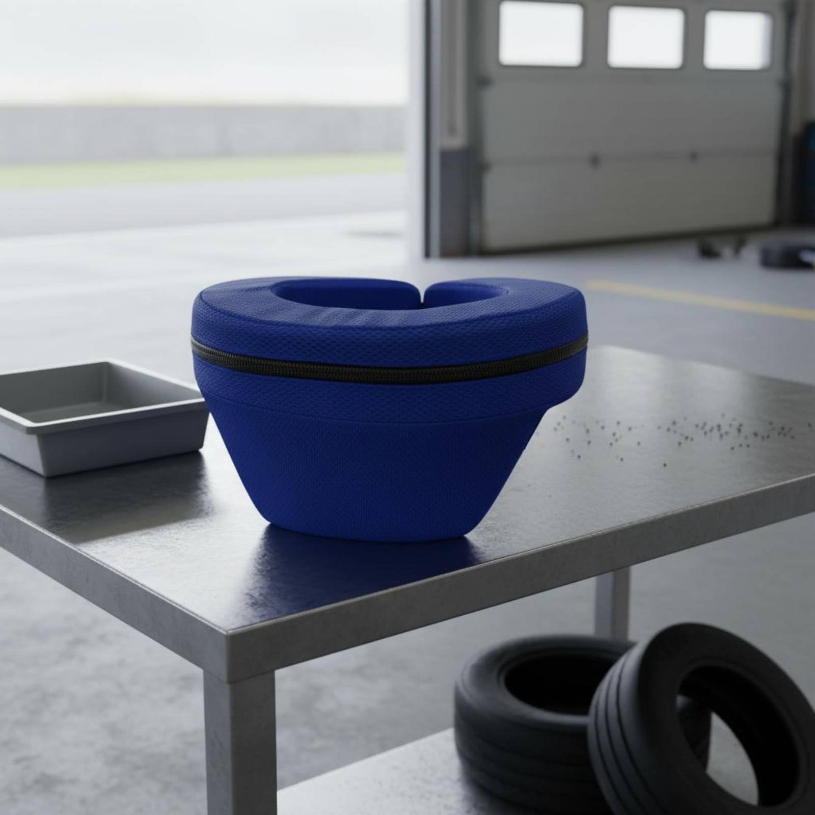 Qianly Collare Protettivo Go-Kart Design Ergonomico Collare in Schiuma Traspirante Attrezzatura Protettiva Sportiva per Bambini