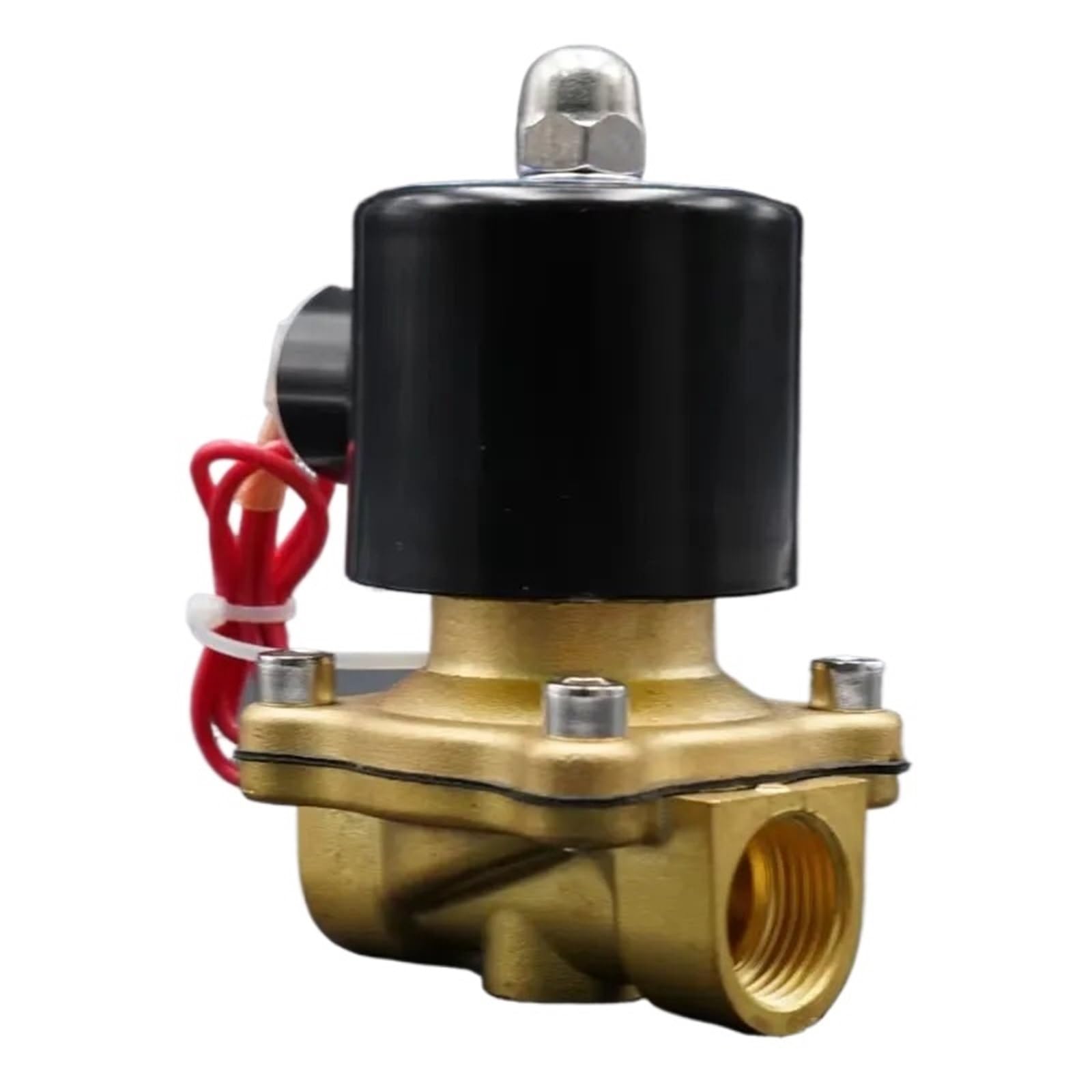 Razajrvbo 1 Brass Solenoid Valve Normally Closed(1",Dc12v)