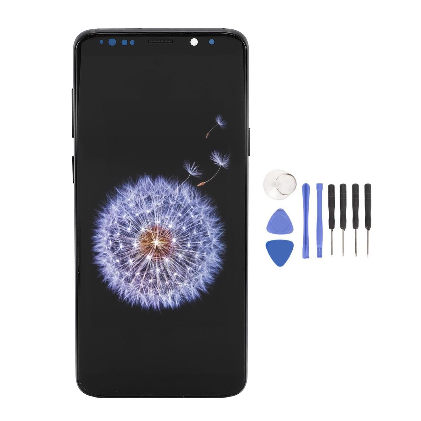 Schermo LCD Sostitutivo per S9 Plus 6,2 Pollici (BLACK) | Kit di riparazione, risoluzione 1440 x 2960, alta densità di