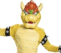 Vista 4 de Disfraz de Bowser para niños, traje oficial de Nintendo Super Mario Bros Bowser