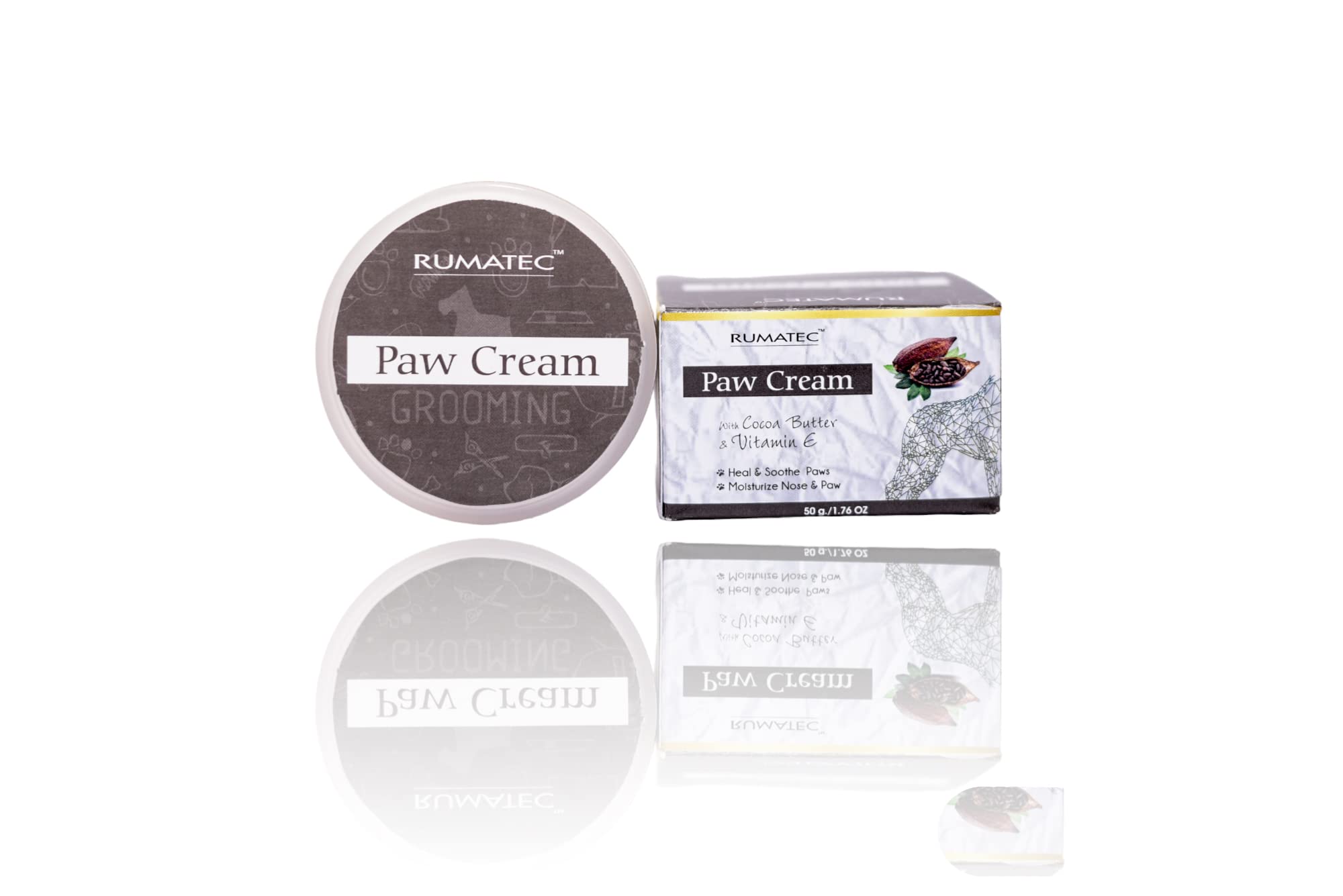 Rumatec Vetcare Paw Cream for Dogs and Cats, 50 GMS l with Natural Ingredients | Heal & Soothe Paws l Moisturize Nose, Paws & Elbows l Heal Tick Bites, Minor Wounds, Rashes & Fungal Infection (B0BZ117G5J) Amazon Price History, Amazon Price Tracker