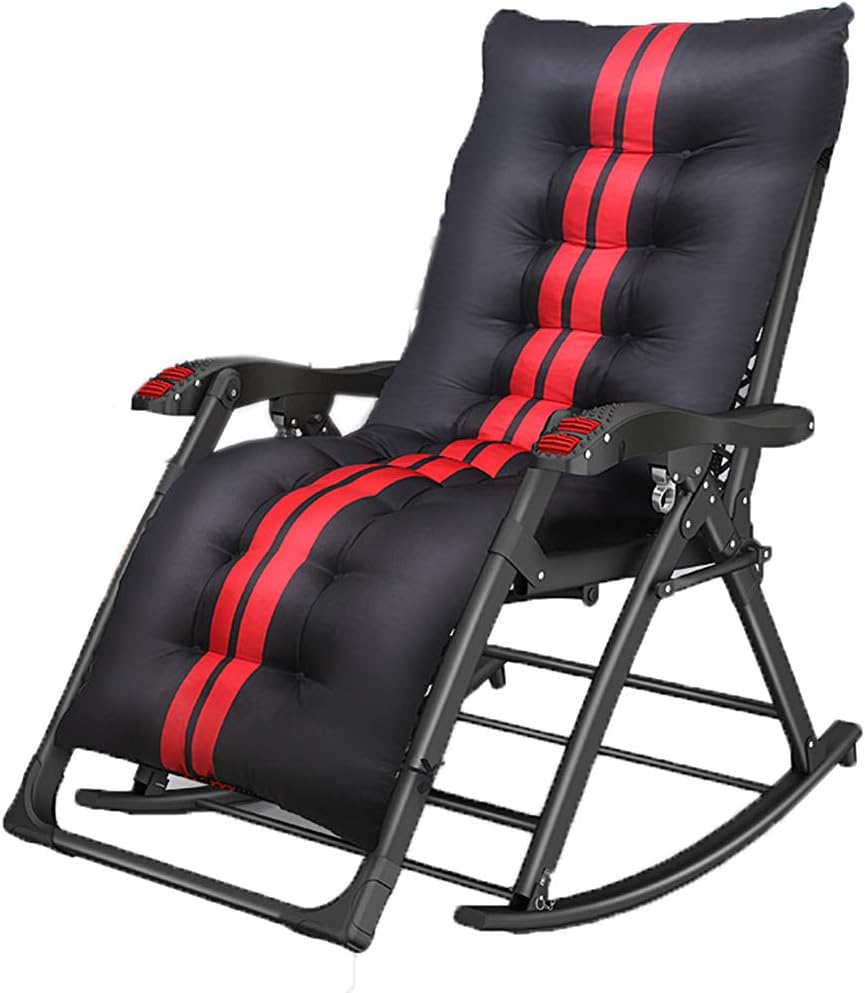 Foldable Zero Gravity Rocking Patio Recliner Chair,for