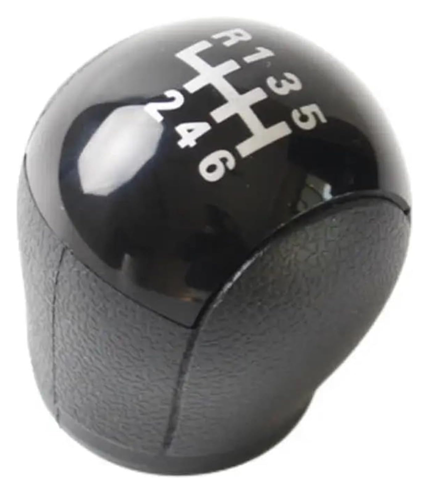 TRASH BIN Car Gear Shift Knob for Transit for Van MK7 2006-2013 5 6 Speed Manual Gear Stick Shift Knob Lever Gaiter Leather Boot Cover(6 Speed)