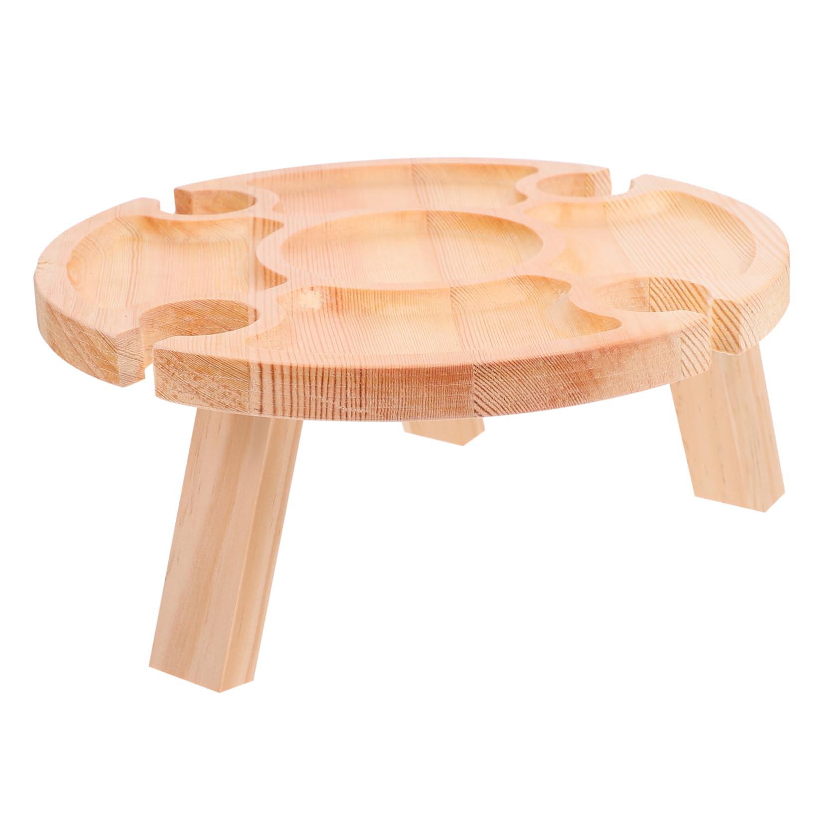Table à Vin Portable pour la Plage et le Parc Table Pliante Extérieur UPKOCH Spéciale Pique-Nique