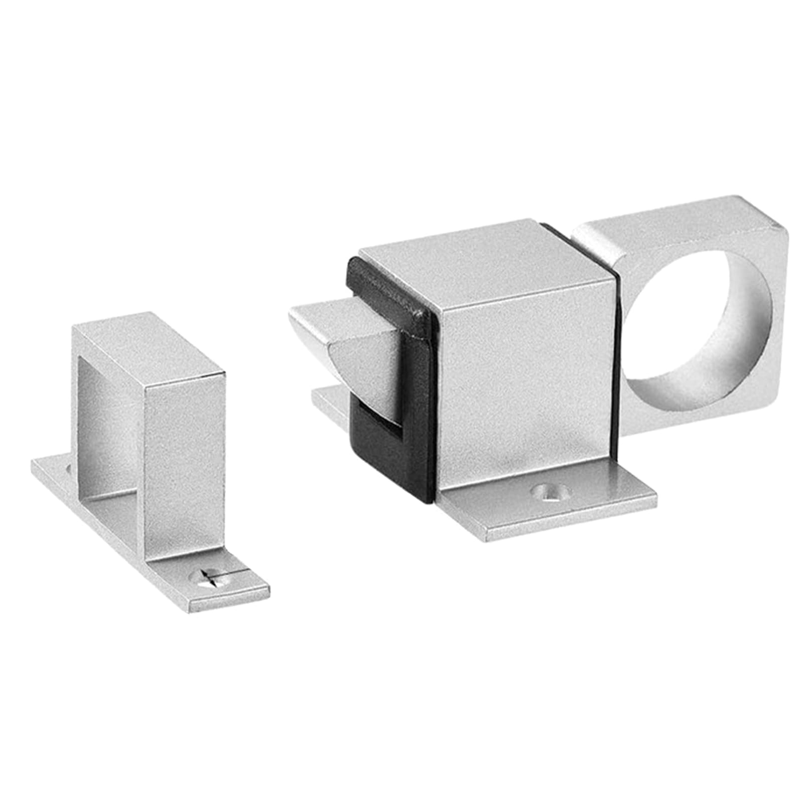 Buxuaaaa Silver Spring Door Latches Heavy Duty Impacts Door Latches Providing Automatic Closures & Increased For Home Automatic Locking Bolts