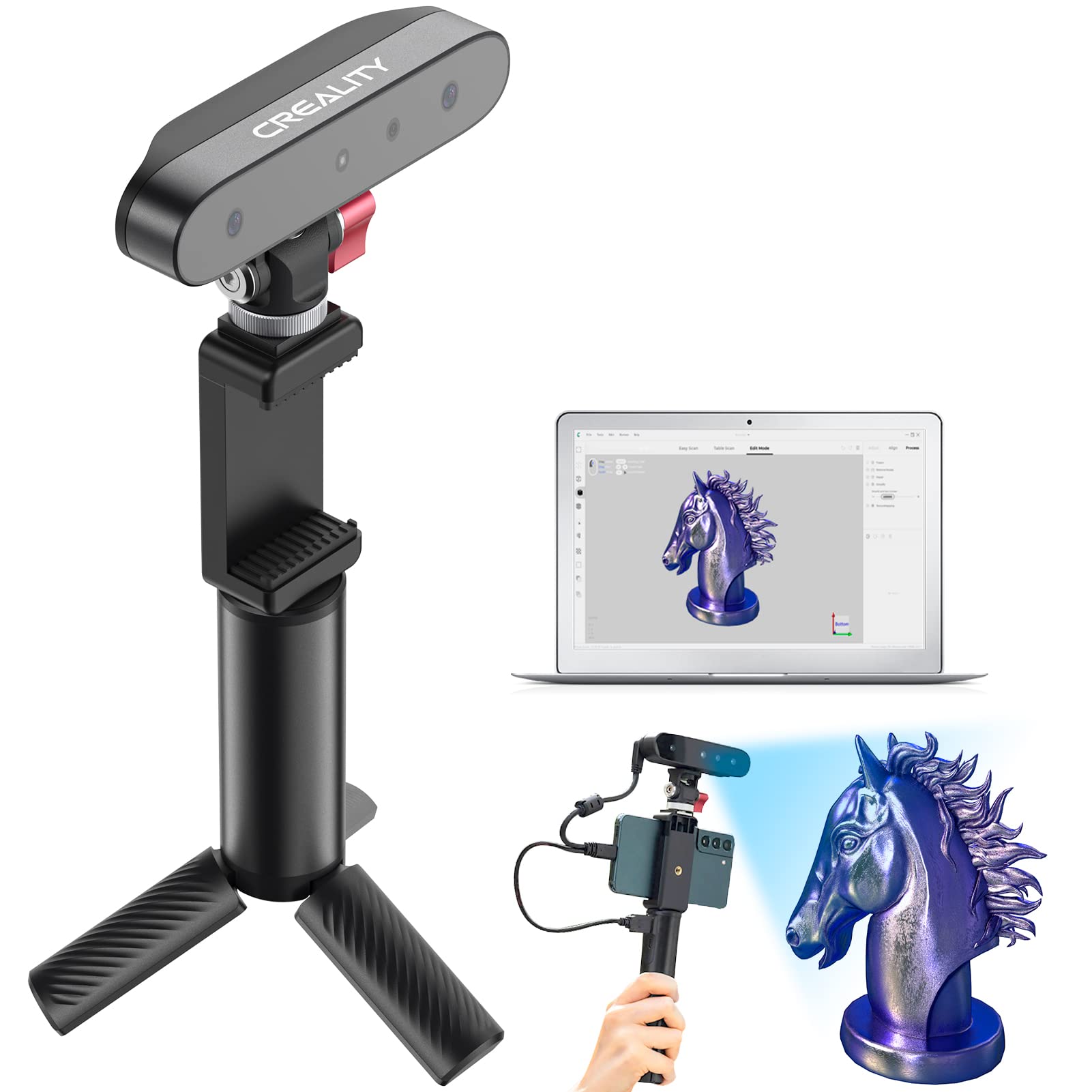 Official CR-Scan Ferret 3D Scanner Kit Upgrade 3D Scan Machine 