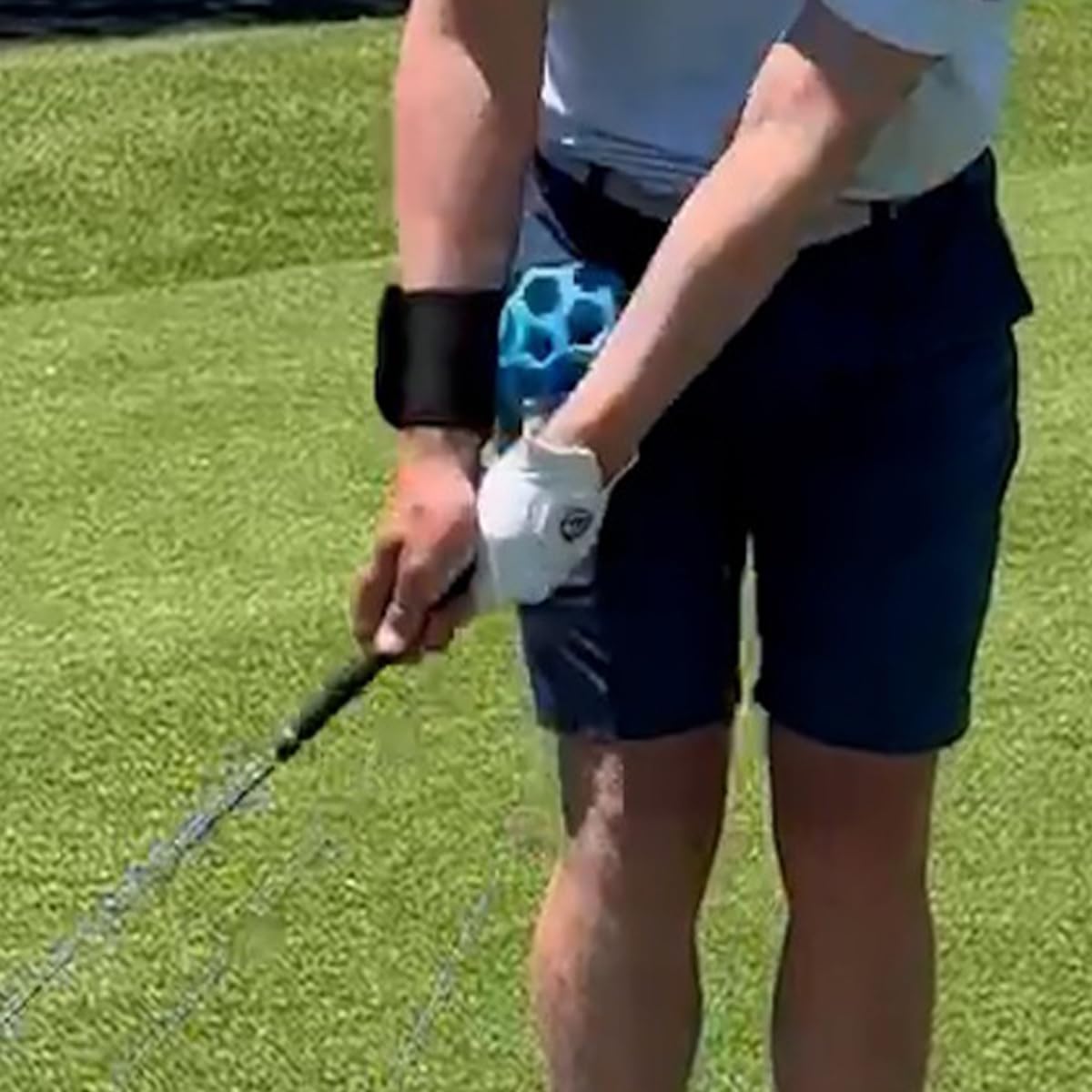 Pelota de Entrenamiento Hueca para Swing de Golf, Entrenamiento de corrección de Postura de Swing de Golf portátil, Pelota Auxiliar
