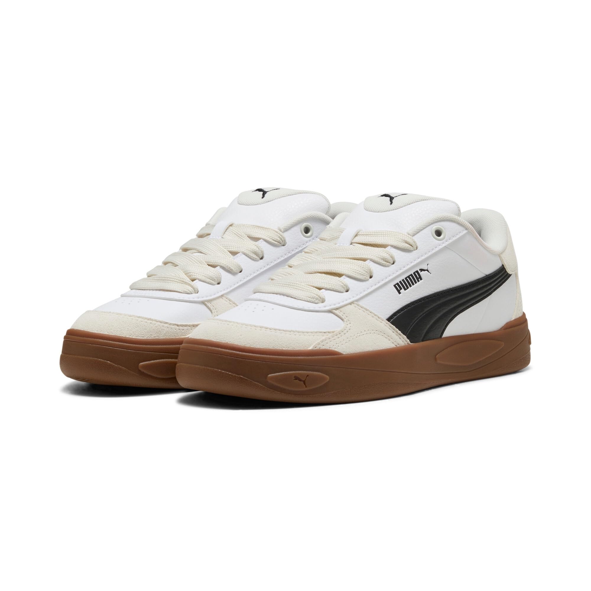 Puma Park Lifestyle II - Zapatillas Unisex, Color Blanco y Negro Vapor, Talla 40
