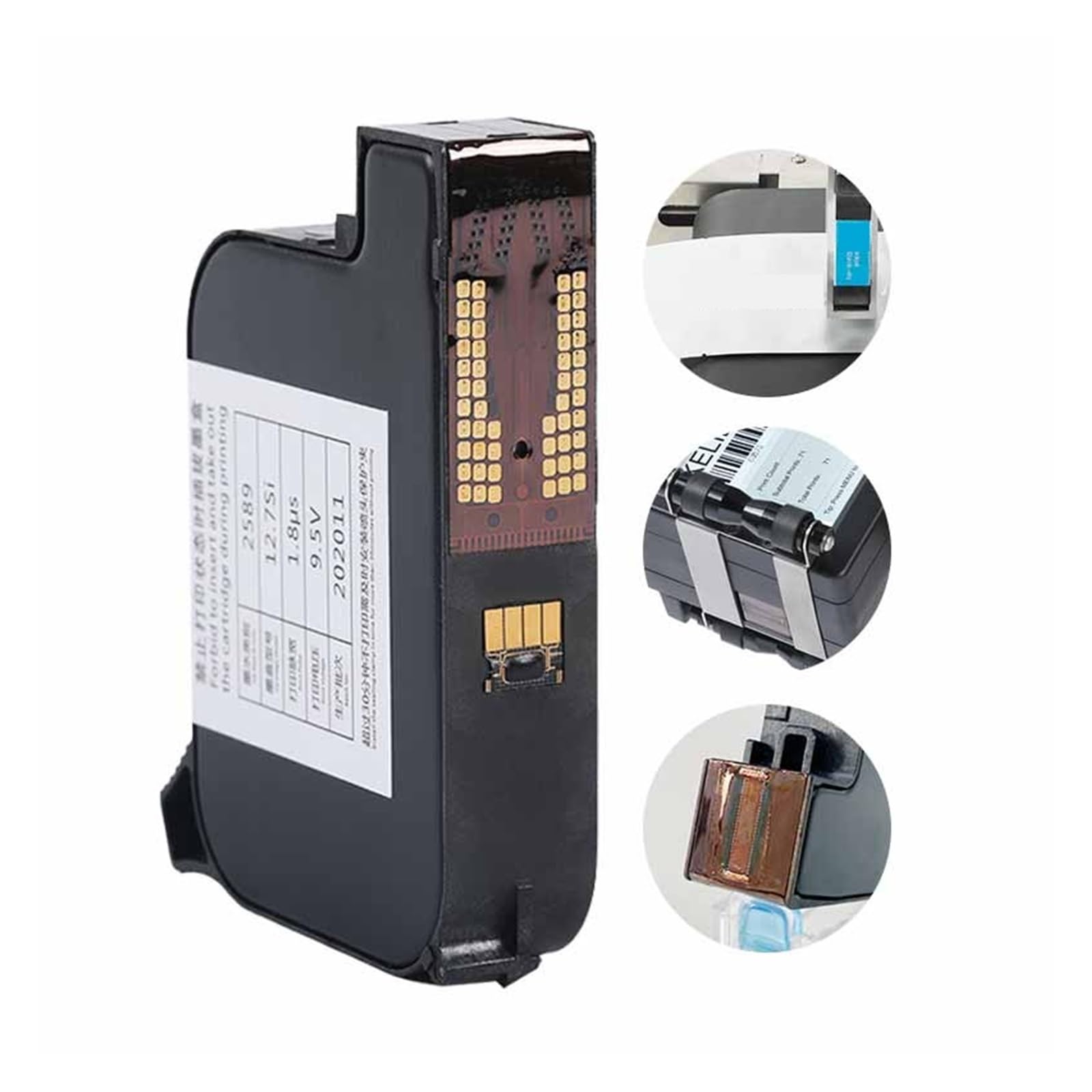 Cartuccia d'inchiostro for stampante a getto d'inchiostro compatibile con solvente a base d'acqua Cartuccia d'inchiostro Su Cartone, Legno(Water-based ink)