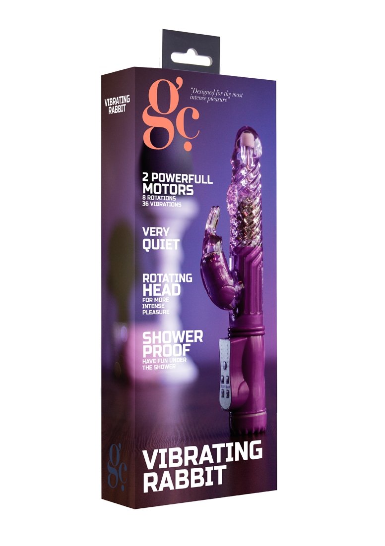 GC. Vibromasseur Rabbit Violet : Amazon.fr: Hygiène et Santé