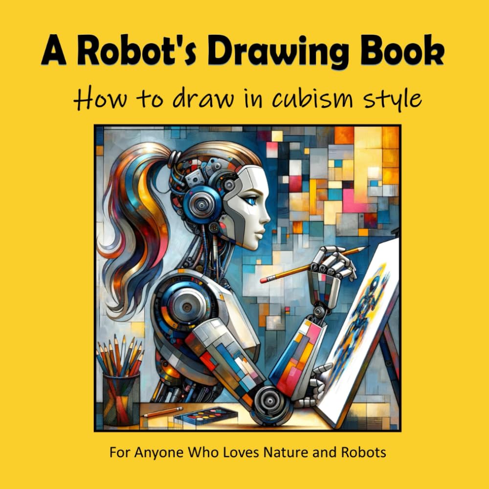 A Robot's Drawing Book - How to draw in cubism style