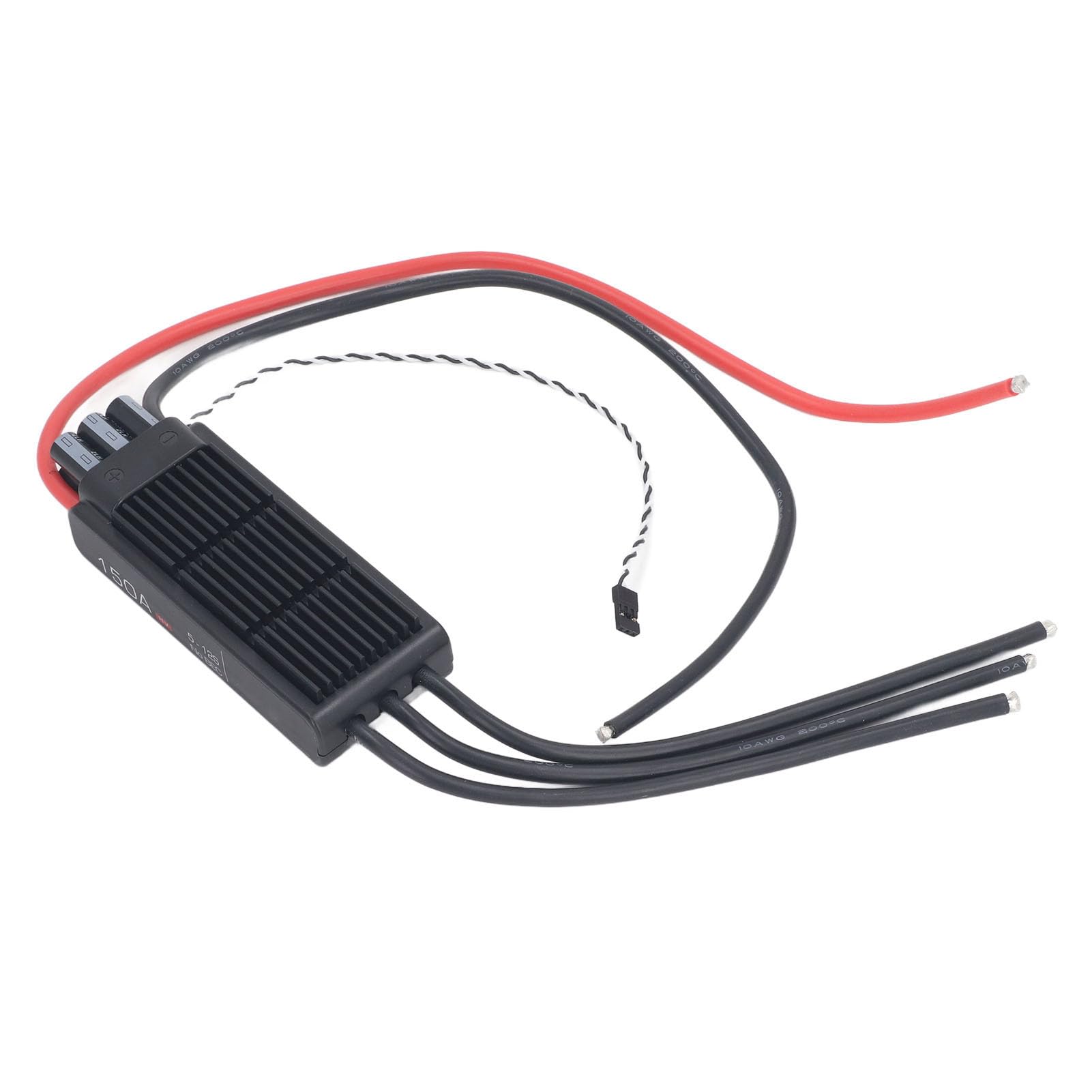 RC Drone Brushless ESC, 150A 512S Multi Axis Fixed Wing Aircraft Helicopter Model Electric Speed Electric Speed Controllers Power Plant & Driveline Systems