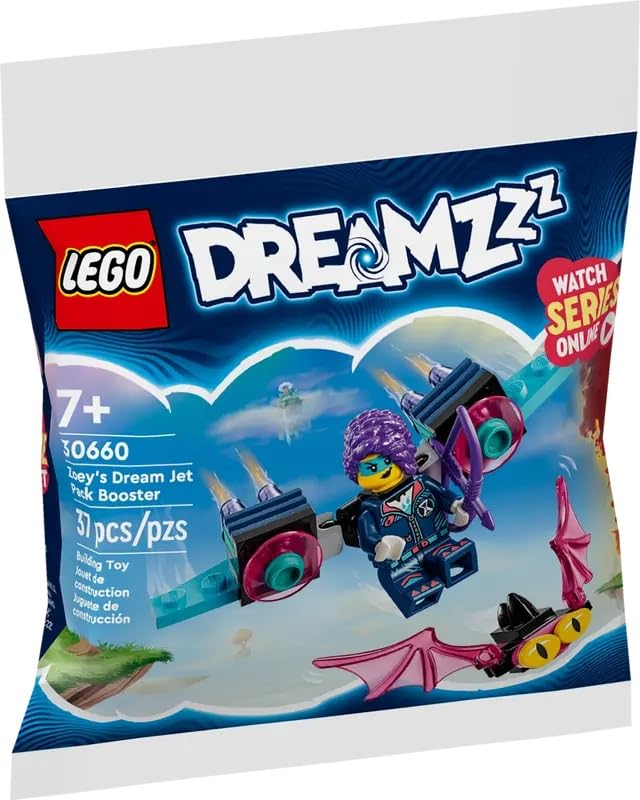 Amazon.com: LEGO® DREAMZzz™ Zoey's Dream Jet Pack Booster 30660
