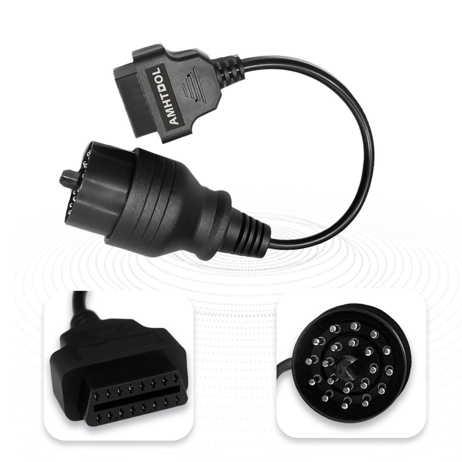 Amazon.co.jp: AMHTDOL OBD1 - OBD2アダプター、BMW 20ピンから16ピン