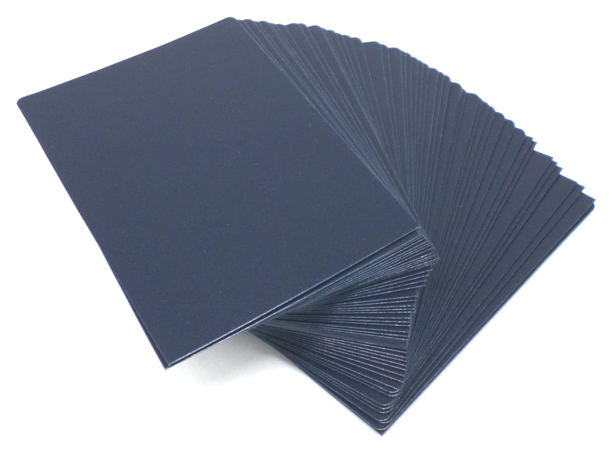 docsmagic.de 50 Trading Card Deck Divider Blue 68 x 97 mm, 50 Card Divider