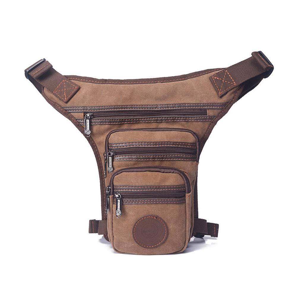 Laufband Verschleißfeste Lagerung Sport Leinwand Reißverschluss Gürteltasche Multifunktions-Taschen Durable verstellbare Riemen Fashion Weinlese-beiläufige