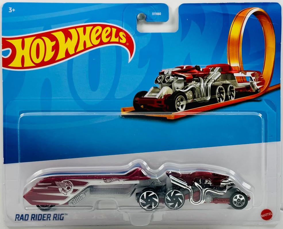 Hot Wheels Track Trucks, Rad Rider Rig Racing Rig 1:64 Scale, Works on Track 3+ Ys Age, Multi (B0C7N7Q1P2) Amazon Price History, Amazon Price Tracker