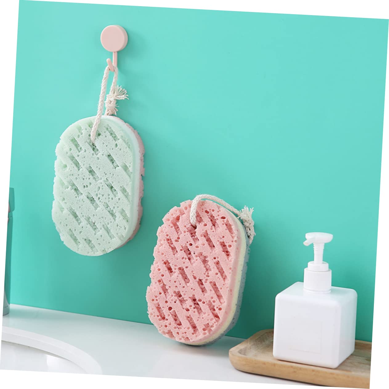 Beaupretty 16piezas Esponjas Exfoliantes Esponjas Para Remoción De Muerta y -