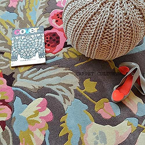 Image of Carpet Mahal Handmade Handwoven Tufted Made of 100% Soft Blended Wool Export Quality Carpets with 1 Inch Thickness (12x18 Feet) Color Multi