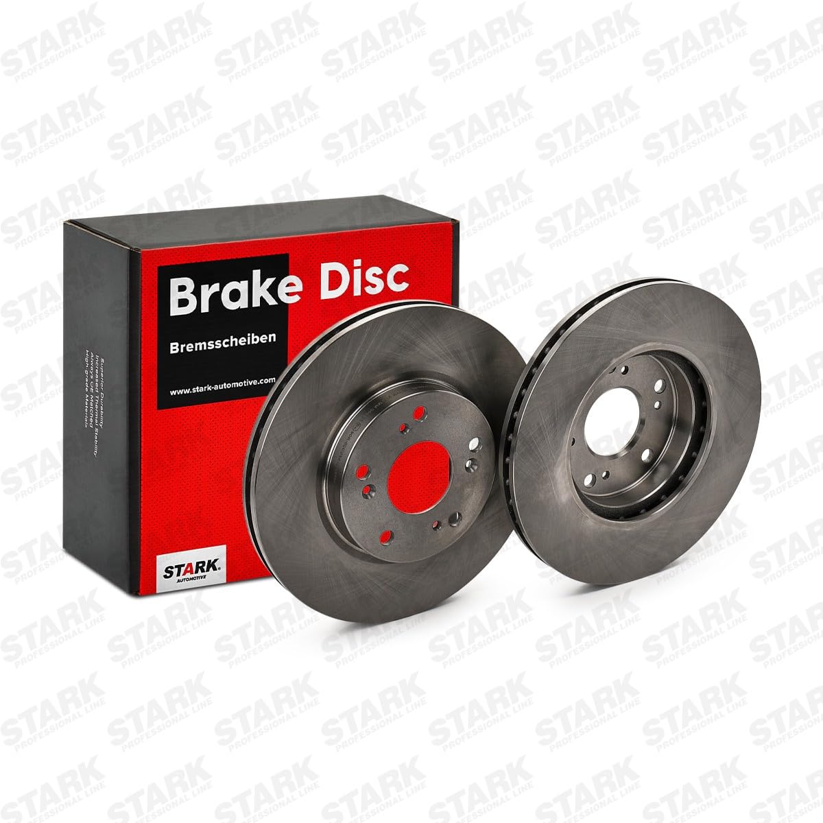 STARK SKBD-0023624 2x Disco de freno Delantero sin tornillos Compatible con HONDA CIVIC VIII Hatchback FN, FK