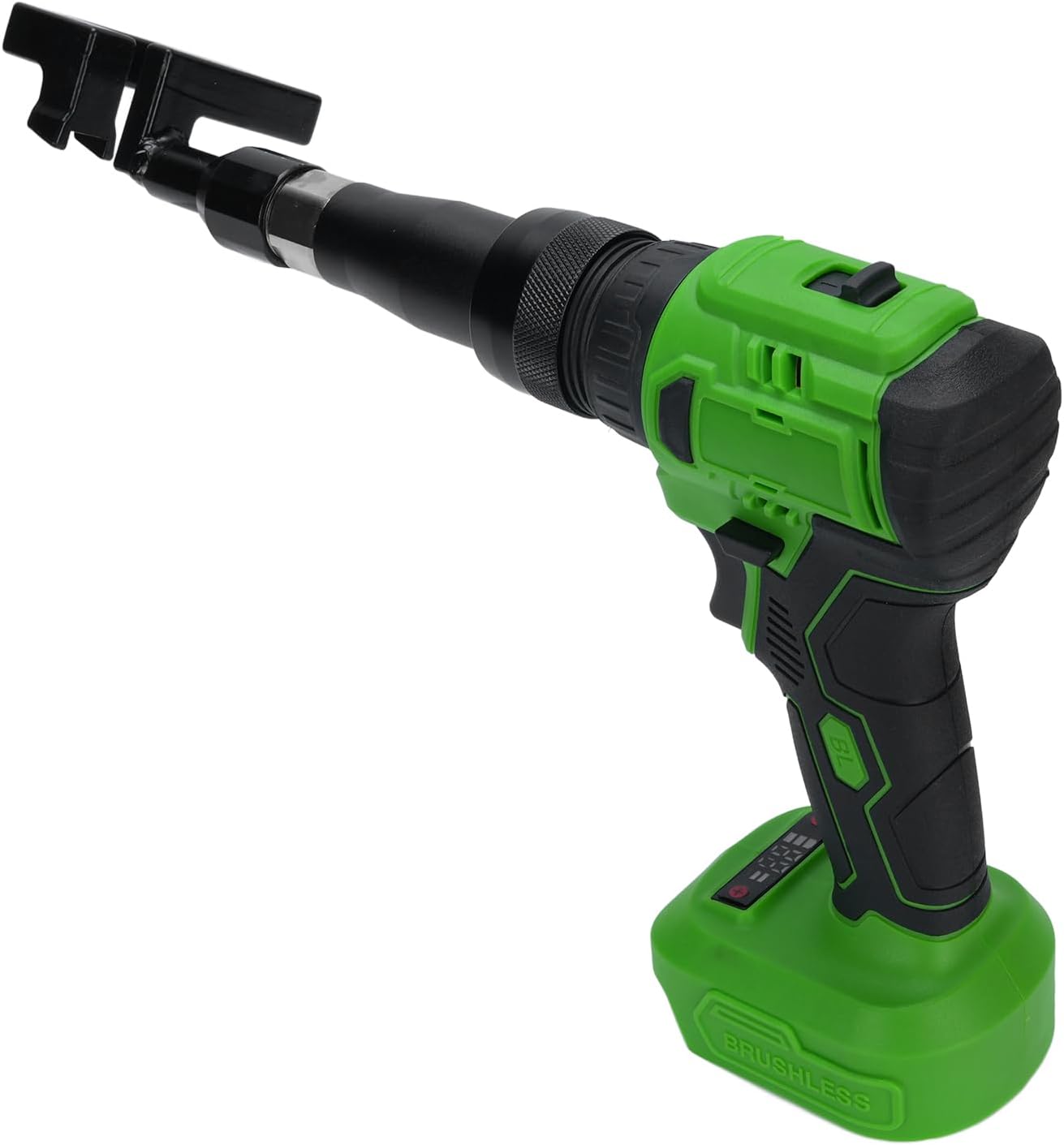 AUNMAS Electric Partition Keel Pliers, 360 Degree Rotating Head Adjustable Stroke High Hardness Pin with 21V Lithium Cell Battery, for BL1825 1943091 1942053