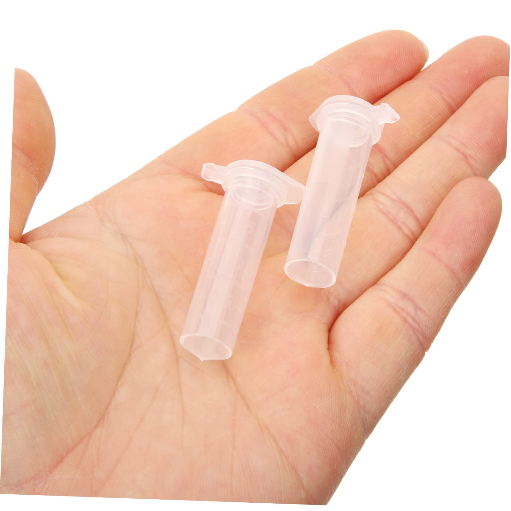 Provette da Centrifuga 500 Pezzi in Plastica con Tappo, 2ml