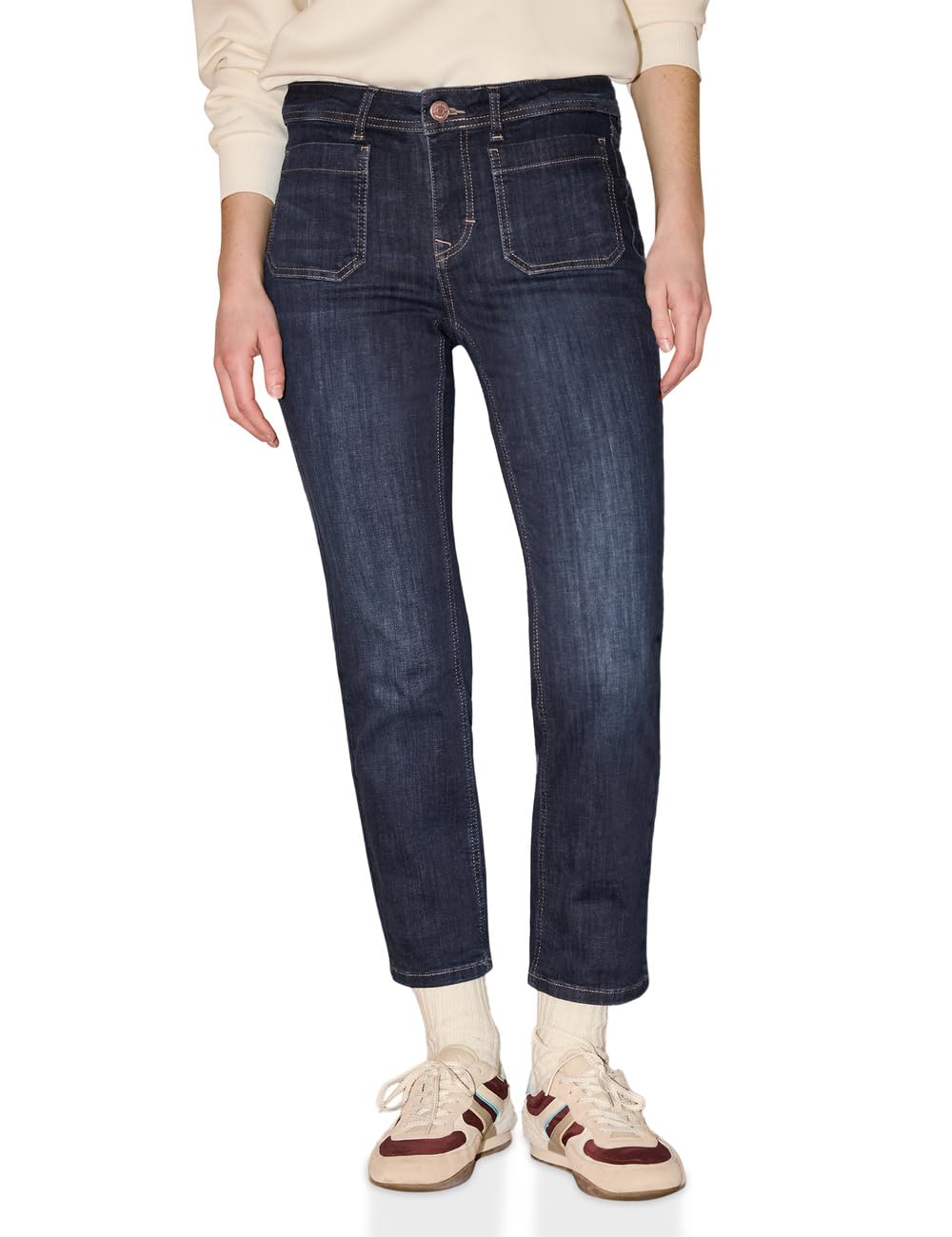 Street One Studio Damen Straight Leg Jeans 3817970