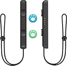 Gaaqii Une paire de Dragonnes Switch Manette Accessoire Switch Dragonne avec 2 Capuchons de Joystick Compatible avec Contrôleur Switch Accessoires
