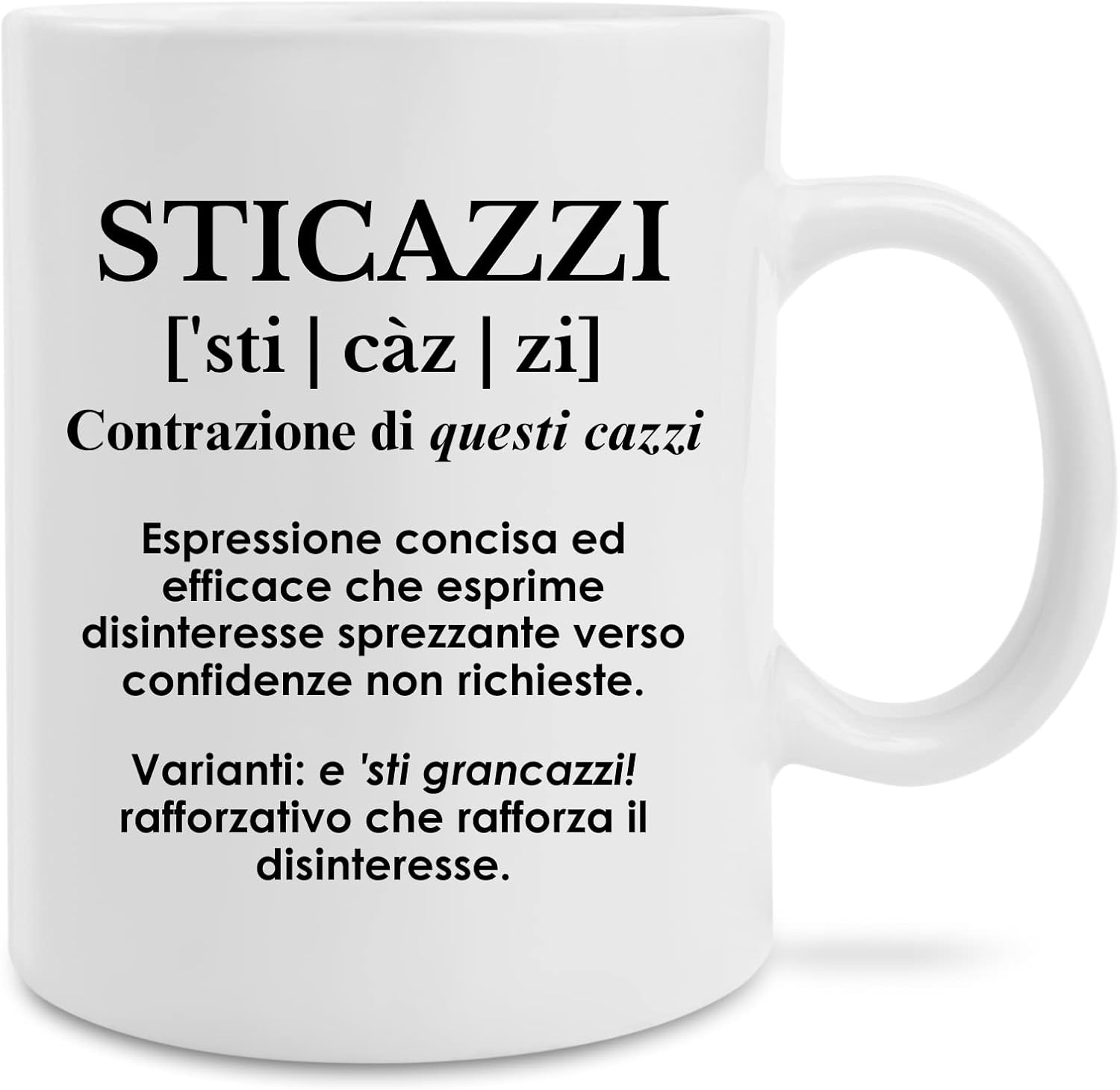 Tazza Divertente Con Gatto Arrabbiato - 'Odio La Gente Al Mattino' In Ceramica Da 350ml - Foto 9