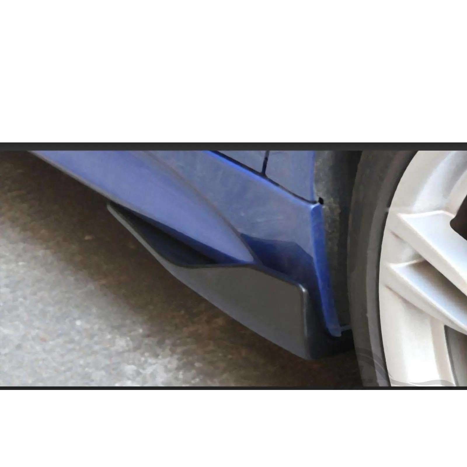 Kit Carrosserie BMW E90 E92 E93 - Becquet, Jupe Latérale & Séparateurs Arrière - Noir ABS