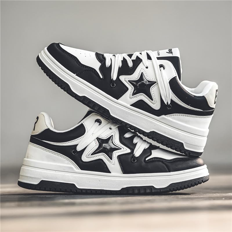 Men's Non Slip Work Shoes - Work and Safety Footwear, Food Service Work Sneakers, Lace-Up Breathable Work Shoes for Men Shoes Size 6.5-102