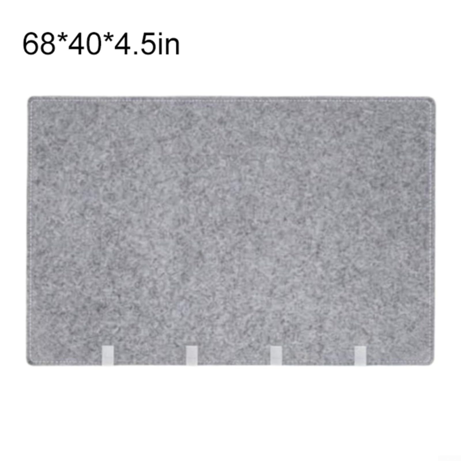Cubierta de TV de 51 x 30/58.5 x 35/68 x 40 pulgadas, protector de pantalla para pantalla LED LCD plasma con correa inferior segura (75 pulgadas)