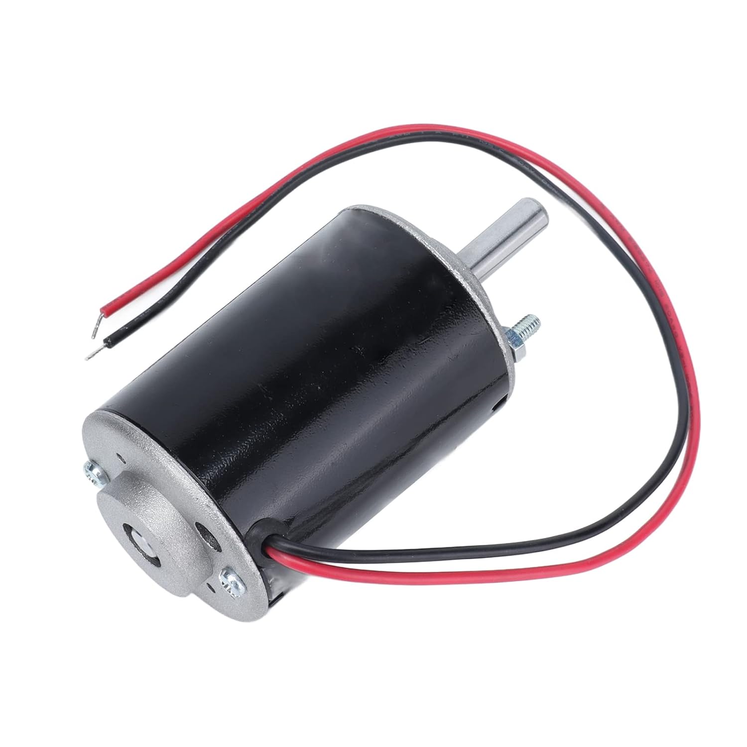 DC Motor 12V 3500RPM Permanent Magnet High Speed Motor with 26mm Shaft Length CW CCW Direction