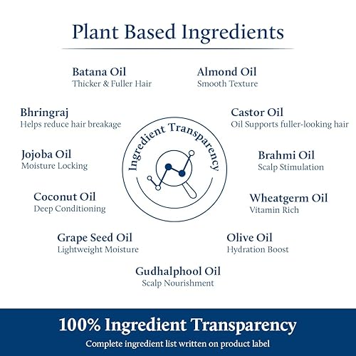 Miniatura 6 de Blue Nectar Aceite de batana para cabello más grueso  Aceite de batana puro de Honduras para el crecimiento del cabello con almendra orgánica