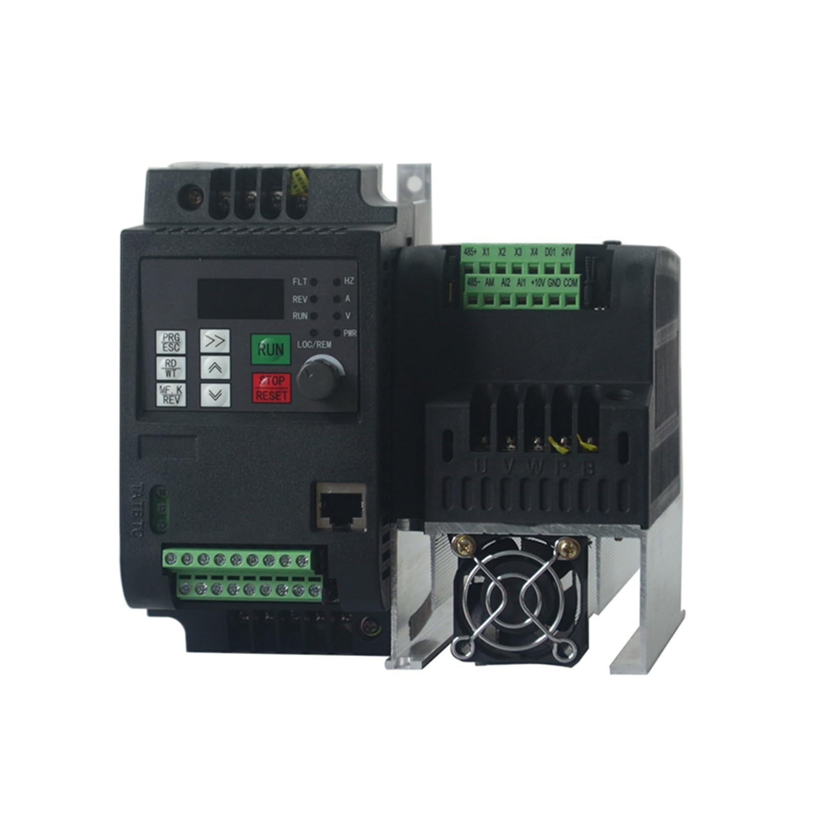 CVFRDD VFD Inverter 1.5KW/2.2KW/ Frequency Converter 1ph 220 Input And 220 Output Single Phase Motor Speed Control VFD Converter(2.2kw(3HP))