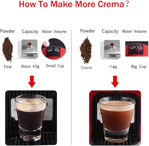 Miniatura 3 de Cápsula de café reutilizable actualizada para filtros de café de acero inoxidable Nespresso café crema Maker (1)