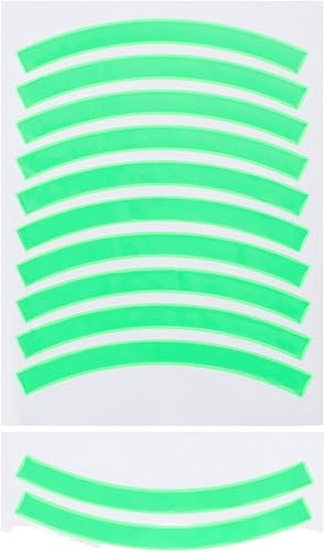 Bicicletas Bicicletas Pegatinas Niños Bicicleta Cinta Reflectante Ciclo Ciclo Pegatinas Fluorescentes Adhesivos para Bicicletas Práctica Cinta