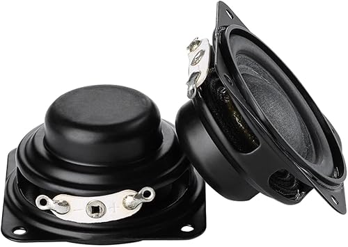 2Pcs 1.5 Inch Mini Full Portable Speaker 4 Ohm 5 10W Long Stroke Bass Hifi Stereo Sound Loudpeaker Home Theater Bookshelf sound system